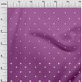thumbnail image 3 of oneOone Cotton Silk Purple Fabric Polka Dot Sewing Fabric By The Yard Printed Diy Clothing Sewing Supplies 42 Inch Wide, 3 of 5