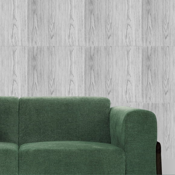 CRILSTYLEO 10Pcs Living Room Wallpaper Light Grey Brick Paneling Sheets Self Adhesive