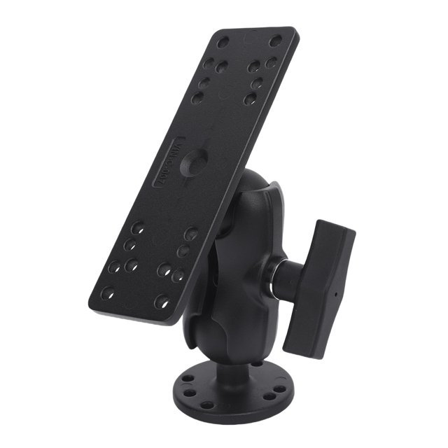 Support de Détecteur de Poissons Haute Résistance Type C 1.5 Pouces Tête Boule Bras Long Support Électronique Marin Remplacement pour Kit T Bolt