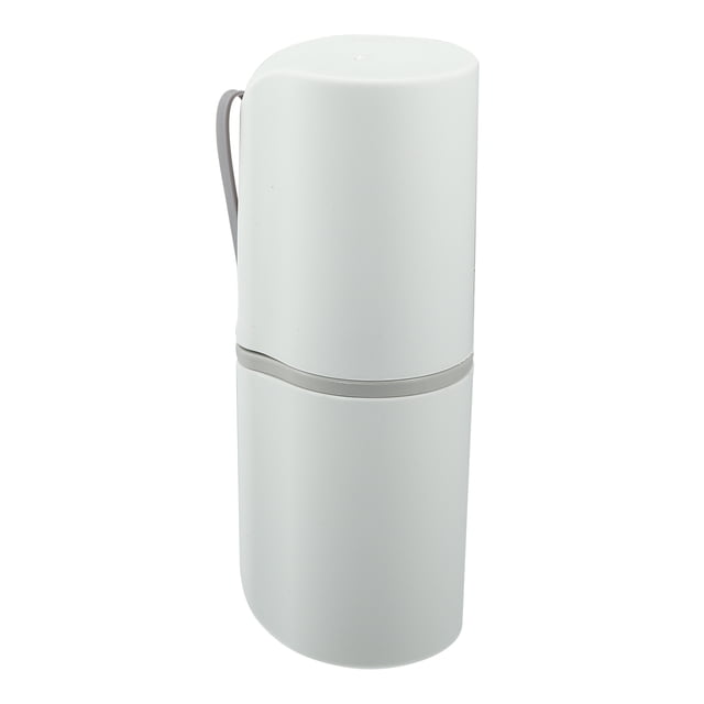 Estuche para cepillo de dientes Unique Bargains PP blanco 21x7x8cm