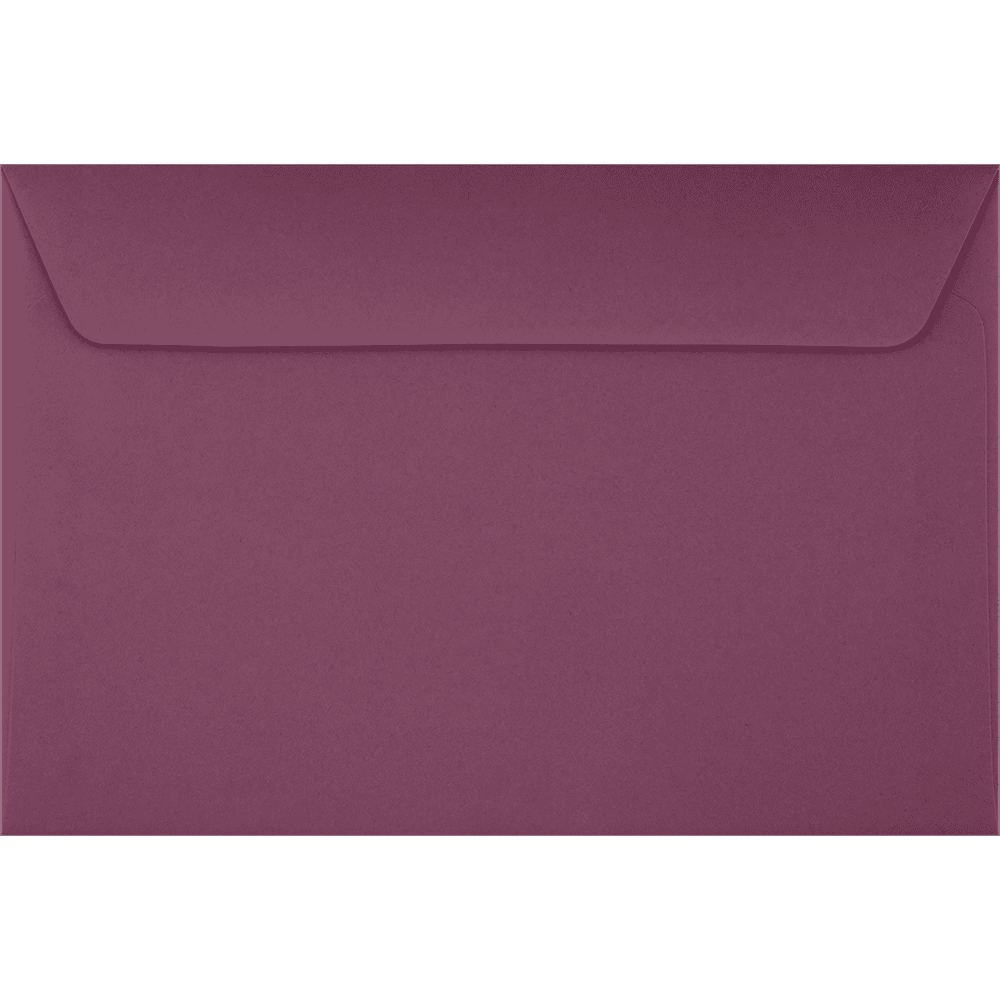 LUXPaper 6 x 9 Booklet Envelopes, Vintage Plum, 50/Pack