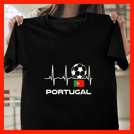 Portugal Soccer Jersey Portuguese Futebol Gift H10595, for Unisex - Up to Size 5XL Available