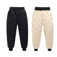 thumbnail image 5 of YunPes Youth Winter Ski Snow Pants for Girls Boys Sherpa Fleece Snowpants Waterproof Puffer Down Joggers Thick Warm Snowwear Trouser, 5 of 8