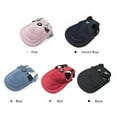 thumbnail image 6 of Pet Outdoor Sunbonnet Adjustable Sunshade Cat Dog Sports Cap Baseball Hat Headgear With Ear Holes, 6 of 9