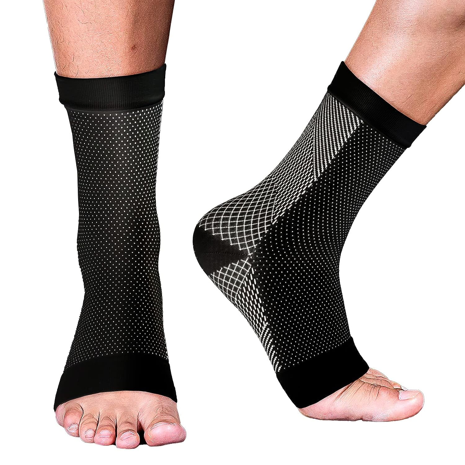 2 pairs Compression Socks for Women and Men, Soothe Relief Socks for Neuropathy Pain, Comprex