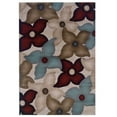thumbnail image 2 of Milan Power Loomed Rug, Garnet/Ivory, 2 of 3
