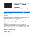 thumbnail image 2 of Radiator - Compatible with 1985 - 1993 Chevy S10 2.5L 4-Cylinder 1986 1987 1988 1989 1990 1991 1992, 2 of 2