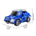 thumbnail image 2 of Coche De Deformación Led Con Música 3D Deformación Automática Dinosaurio Juguetes Eléctricos Para Regalo De Niños Yuarrent FN006385-00, 2 of 6