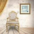 thumbnail image 3 of Robinson, Carol 15x15 Gold Ornate Wood Framed with Double Matting Museum Art Print Titled - Teal Bath I, 3 of 4