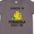thumbnail image 4 of Inktastic Someone in Pensacola Loves Me Beach Vacation Boys or Girls Toddler T-Shirt, 4 of 5