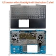 thumbnail image 5 of New For Dell Series G3 3590 3500 LCD top case/Bezel Cover/Palmrest Upper Case/Bottom Base Keyboard Colorful backlight 1, 5 of 5