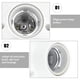 thumbnail image 4 of 4 unids/set E27 lámpara de techo de pared portalámparas bases redondas para bombillas de lámpara E27 ANGGREK CD1006, 4 of 8