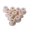 thumbnail image 3 of Botón De Correa De Bloqueo De Plástico Crema Piezas W. Tornillo Para Guitarra Acústica Mandolina Hugo Botón de bloqueo de correa, 3 of 6