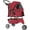 Red, variant on YRLLENSDAN 3 Wheels Dog Strollers Pet Strollers Cat Strollers with Cup Holder & Removable Liner Waterproof Doggy Stroller for Small Medium Dogs, Red