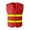 Red, variant on AnuYalue Hi Vis Vest for Men High Visibility Reflective Safety Vest Construction Work Night Protective Sleeveless Jacket