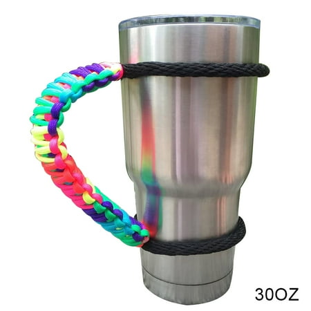 

TOPOINT Paracords Handle for Bottles 20/30 Oz Durable Carrier Paracord Carrier Strap Cord Water Bottle Handle Strap New
