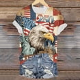 thumbnail image 5 of mgoYE XL Black Shirt for Women America 250th Anniversary T Shirt Women USA Patriotic T Shirt 250th Anniversary USA Tshirt 4th of July Shirts American Flag Tee Tops|Brick Red 2XL, 5 of 7