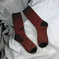 thumbnail image 5 of Pofeuu Spiders On A Web Print Crew Socks, Adult Running Hiking Socks for Youth and Adult, 5 of 6