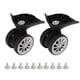 thumbnail image 2 of Vuelas de Equipaje, un par retardante de retardado anti humedada fácil de instalar ruedas de equipaje para accesorios de mantenimiento, 2 of 7