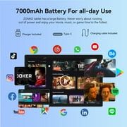 Android15 Tablet,10Inch Android Tablet with 128GB+24GB+1TB Expand,5G WiFi,Octa-Core,Unisoc T606 CPU,7000mAh,Bluetooth,GPS,13MP+8MP Dual Camera,Face Unclock,HD Display,Touchscreen,Tablet with Keyboard