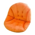 thumbnail image 2 of Cojín para silla, cómodo, de 45x45 cm, multifuncional, ligero y con respaldo suave. Naranja, 2 of 8