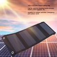 thumbnail image 3 of 10W 5.5V Solar Panel Folding Portable Solar Panel Outdoor Solar Panel Waterproof For Rv Cellphone Lamp Boat, 3 of 8