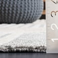 thumbnail image 4 of SAFAVIEH Audrey Samia Geometric Area Rug, Grey/Ivory, 4' x 6', 4 of 7