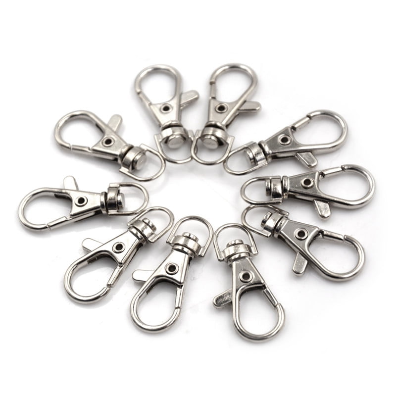 360 Swivel Trigger Clip Stainless Steel Snap Hook for Key Chains/Dog Leashes