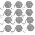 thumbnail image 1 of (6pcs)Tea Strainer 304 Stainless Steel Tea Filter Tea Brewer Tea Ball Soup Bag Strainer 6/12pcs, 1 of 5