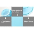 thumbnail image 3 of Silicone Lunch Box Food-grade Lunch Box Foldable Silicone Lunch Box with Sealed Lid Microwave Safe Portable Bento Food, 3 of 5