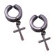 thumbnail image 4 of BRIGHTFUFU Pendientes Sin Agujero Para Y Mujer Color Negro Resistente Y Estilo, 4 of 8