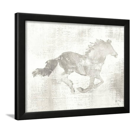 Mustang Study Neutral Framed Print Wall Art By Studio Mousseau