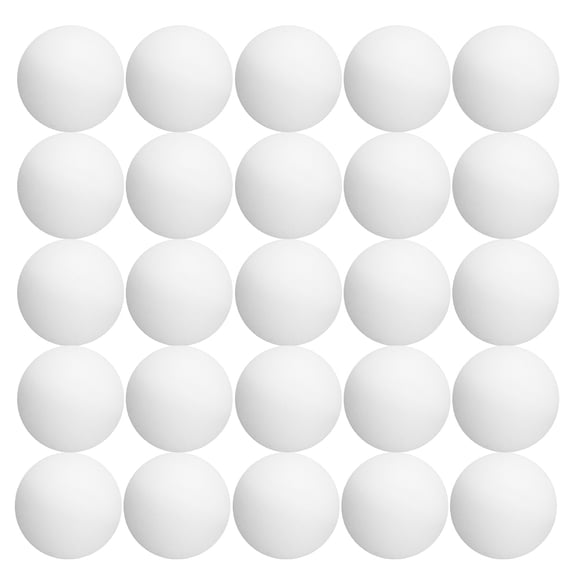 HEANUJJ 60Pcs White Pingpong Balls Standard Size Washable Material for Table Tennis Training and Party Decoration