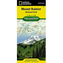 National geographic maps: trails illustrated: mount rainier national park - folded map: 9781566953450