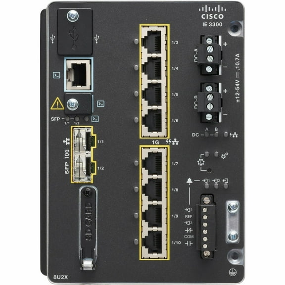 Catalyst IE-3300-8T2S Rugged Switch