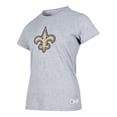 thumbnail image 2 of NFL Playera Aficionado Básica New Orleans Saints Gris para Mujer, Talla Mediana, 2 of 5