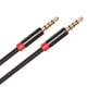 thumbnail image 3 of Cable 3.5mm Conector Aux Macho a Macho para Auriculares Altavoz de Coche (2M) Likrtyny Para estrenar, 3 of 8