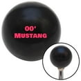 thumbnail image 1 of American Shifter  Pink 00 Mustang Black Shift Knob with M16 x 1.5 Insert Shifter Auto Manual Brody, 1 of 1