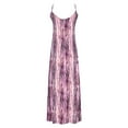 thumbnail image 5 of Ovzne Robes d'Été pour Femmes Robe pour Femme Robes d'Été pour Femmes Imprimé Sans Manches Col Rond Robe Décontractée Robes Robe d'Été Imprimée Liquidation, 5 of 5