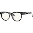 thumbnail image 1 of Eyekepper Blue Light Filter Progressive Readers Women - Oversize Multifocus Computer Glasses - Noline Trifocal Reading Glasses - Grey Tortoise +3.00, 1 of 6