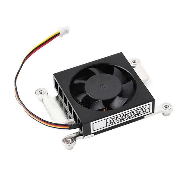 CM5 Cooling Fan for Compute Module 5 Low Noise with Heat Conductive Tape CM5-FAN-3007-5V