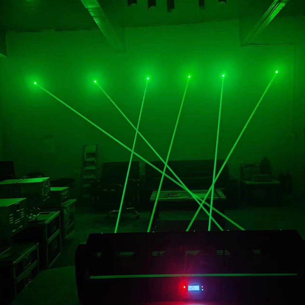Full Color Changing RGB 6 Eyes Monster Beam Moving Head Stage Light