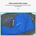 thumbnail image 3 of Yucurem Sports Waist Bag with Bottle Holder, Multifunctional Fanny Pack, Sling Waist Pack (Blue), 3 of 10
