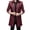 Wine Red, variant on Men'S Versatile Trench Coat for Spring, Autumn, and Winter - Stylish and Functional