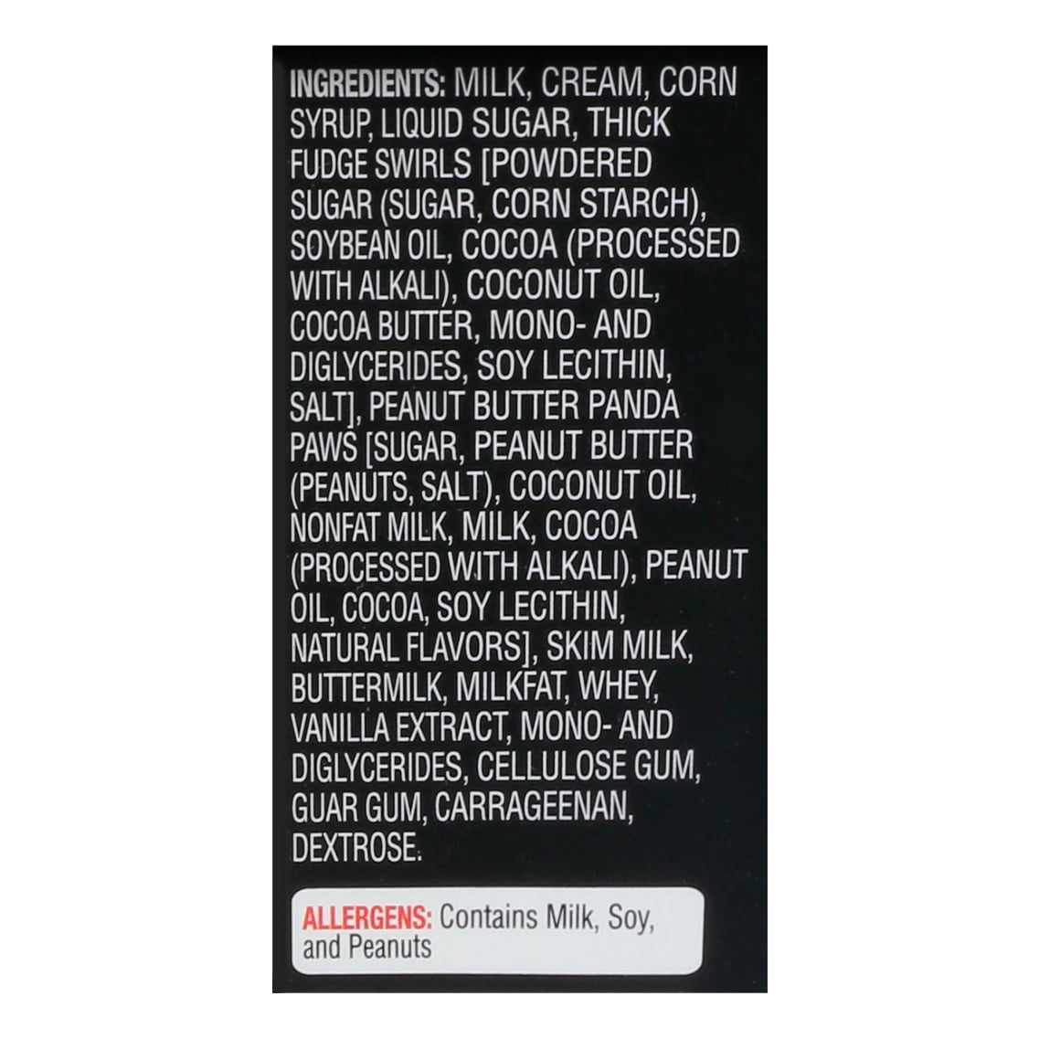 Perry's Panda Paws 1.5 Qt Ice Cream