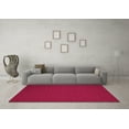 thumbnail image 3 of Ahgly Company Indoor Square Abstract Pink Contemporary Area Rugs, 4' Square, 3 of 4