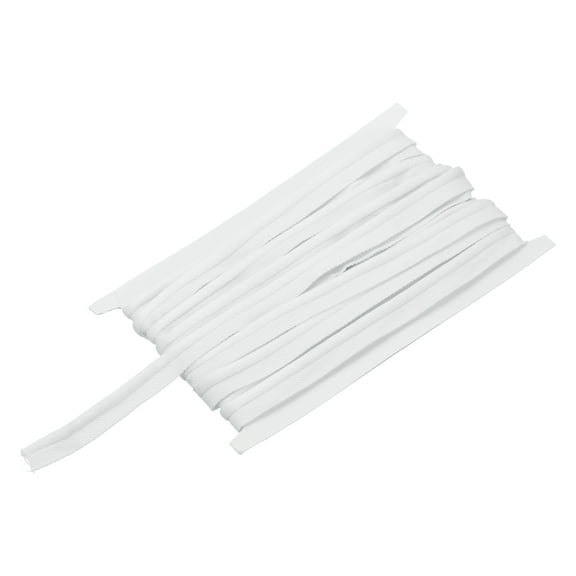 Piping Cord Trim 6 Yards 5/8 Inch Piping Tape for Sewing DIY Crafting Fabric Edge Trim White