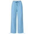 thumbnail image 4 of Noric Women's Jogger Pants High Waist Drawstring Elastic Waist with Pockets Adjustable‑Hem Relaxed‑Fit Casual Trousers, 4 of 6