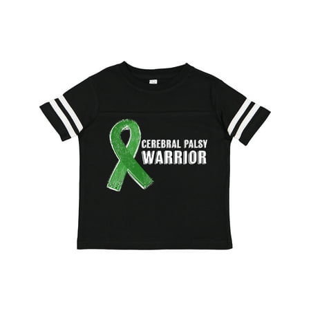

Inktastic Cerebral Palsy Warrior with GreenRibbon Gift Toddler Boy or Toddler Girl T-Shirt