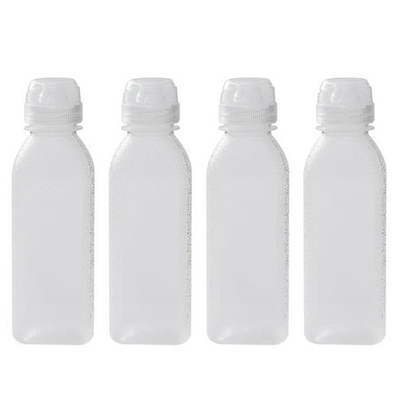 

PUREOY 4Pcs 300ML/500ML Condiment Bottles Leak-Proof Seasoning Squeeze Bottles Sauce Oil Containers for Home Kitchen